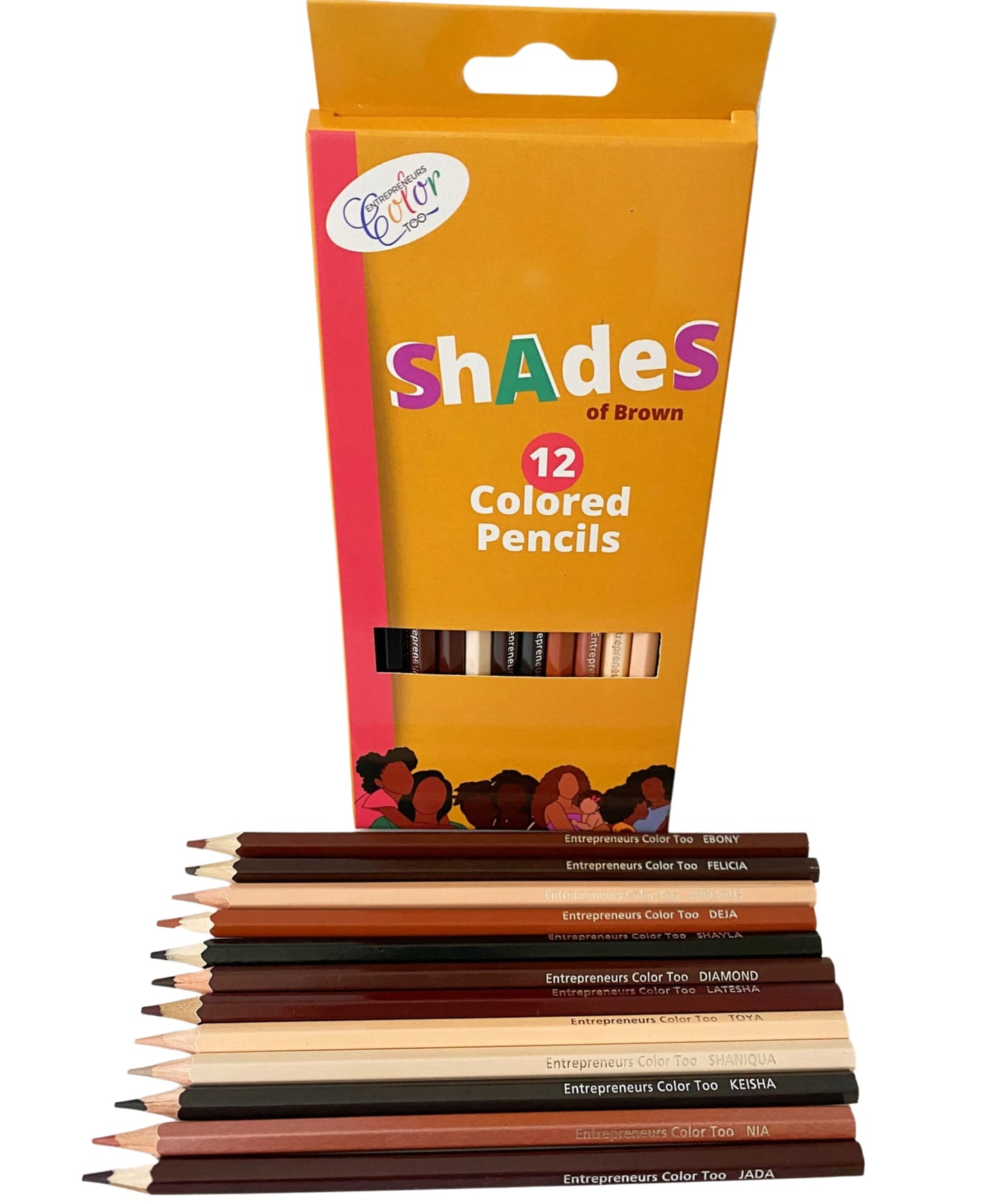 Shades of Brown - 12pk Coloring Pencils