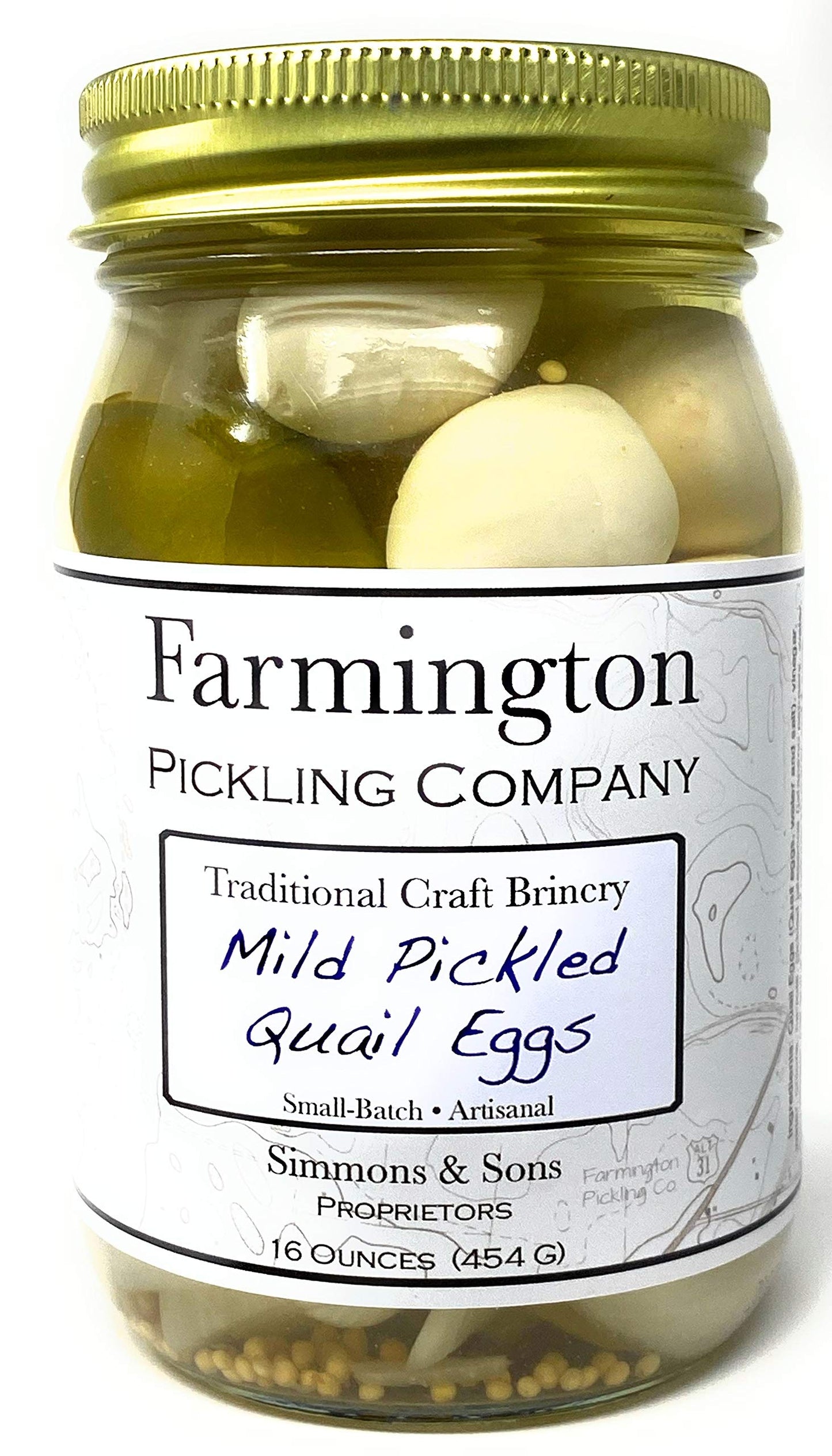 Farmington Pickling Company Mild Quail Eggs
