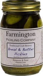 Farmington Pickling Company Bread & Butter Pickles